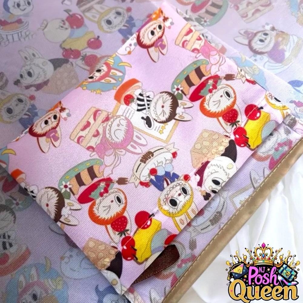 LABUBU Nylon Pink Shopping Women's Bag - Picture 2 of 7